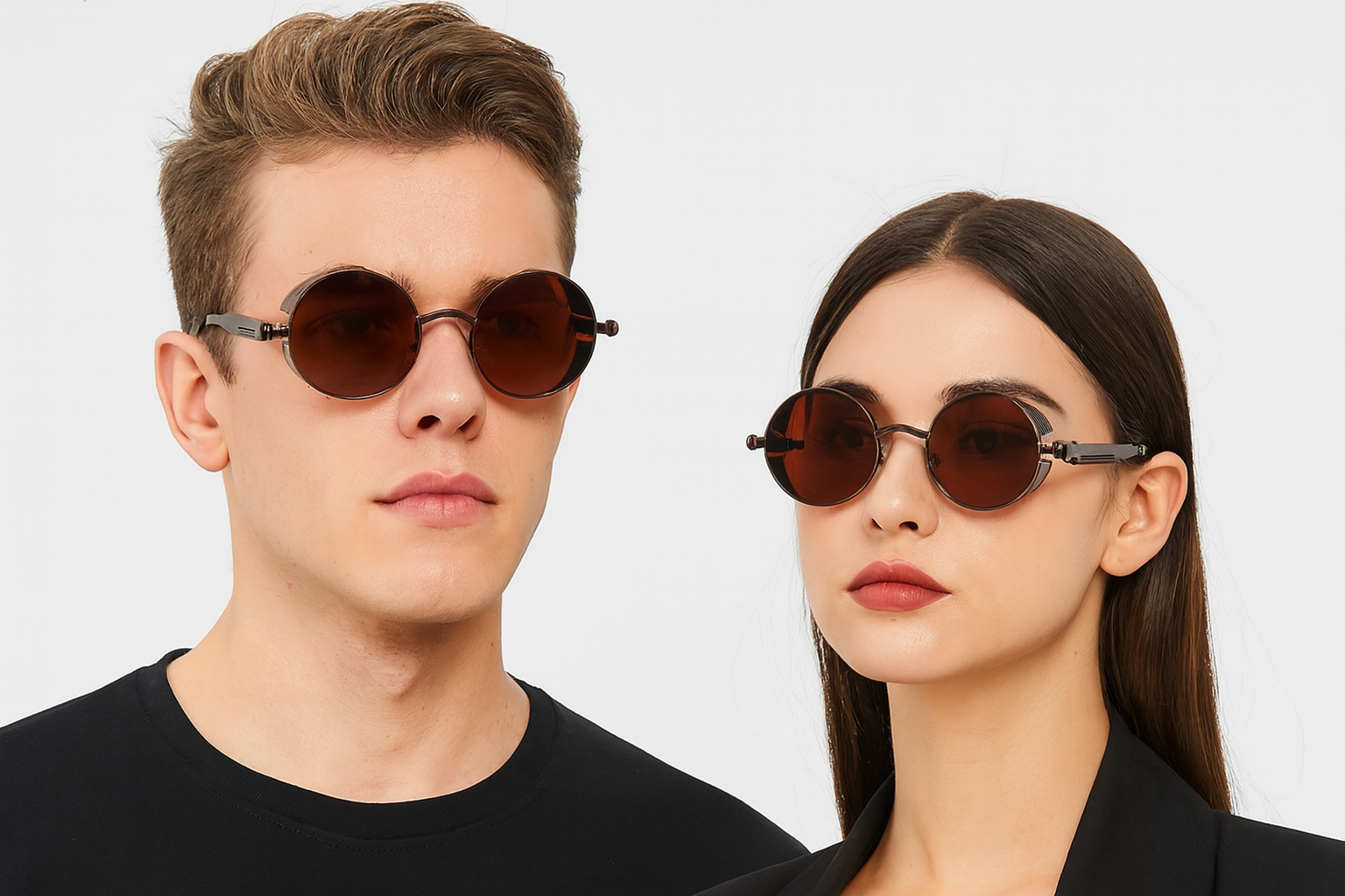 GAFAS DE SOL RETRO MARRON